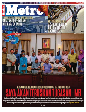 Cover of Harian Metro