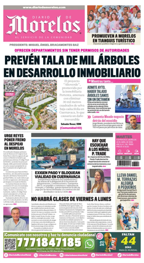 Cover of Diario de Morelos