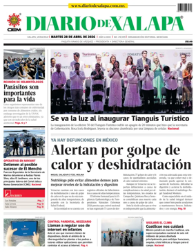 Cover of Diario de Xalapa