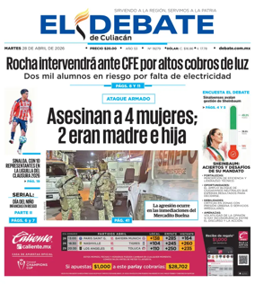 Cover of El Debate de Culiacan