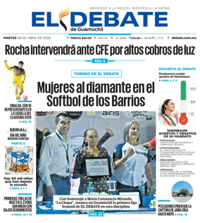 Cover of El Debate de Guamuchil