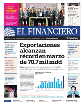 Cover of El Financiero
