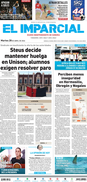 Cover of El Imparcial