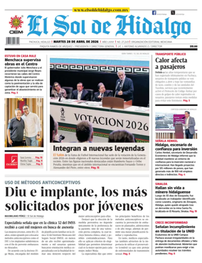 Cover of El Sol de Hidalgo