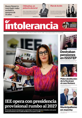 Cover of Intolerancia Diario