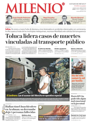 Cover of Milenio Edo de Mexico