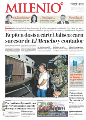 Cover of Milenio Tamaulipas