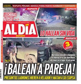 Cover of Periodico Al Dia (Irapuato)