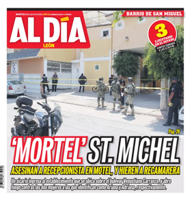 Cover of Periodico Al Dia (Leon)