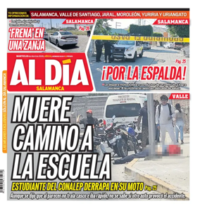 Cover of Periodico Al Dia (Salamanca)