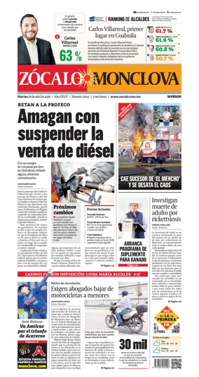 Cover of Zocalo Monclova