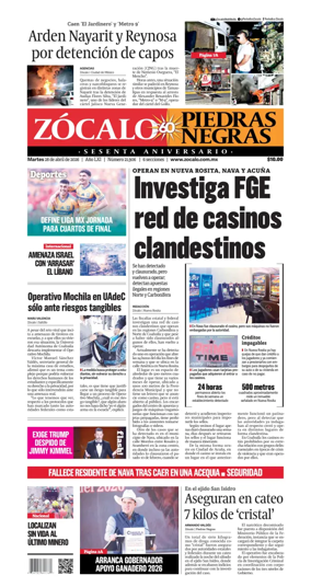 Cover of Zocalo Piedras Negras