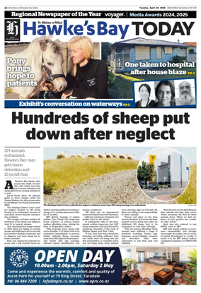 Cover of Hawke's Bay Today