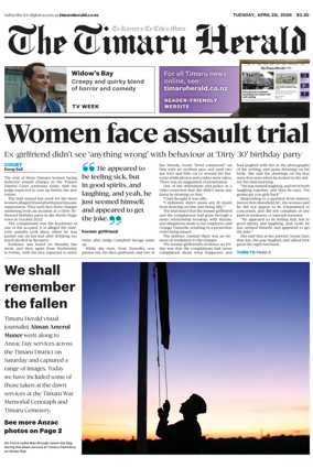 Cover of The Timaru Herald