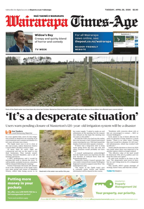 Cover of Wairarapa Times-Age (NZ)