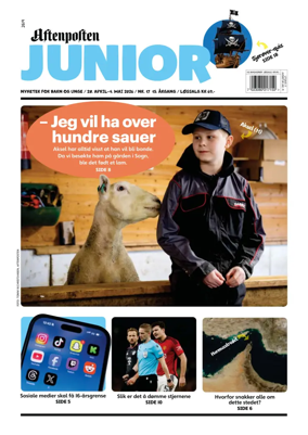 Cover of Aftenposten Junior