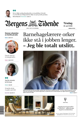Cover of Bergens Tidende