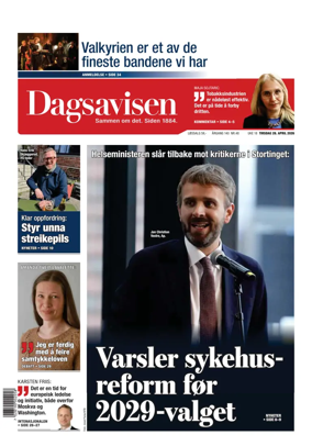 Cover of Dagsavisen