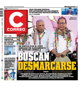 Cover of Diario Correo