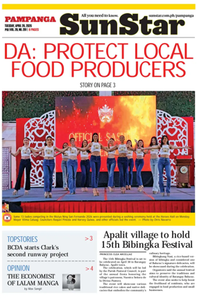 Cover of Sun.Star Pampanga