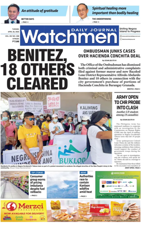 Cover of Watchmen Daily Journal