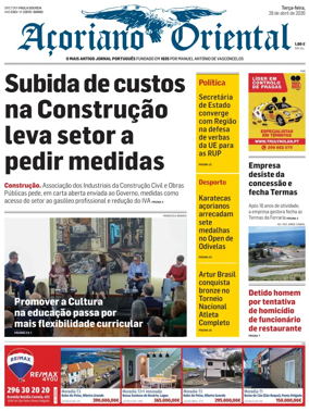 Cover of Acoriano Oriental