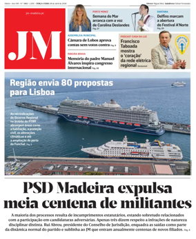 Cover of Jornal Madeira