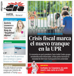 Cover of El Nuevo Dia