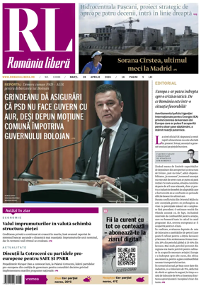 Cover of Romania Libera