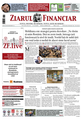 Cover of Ziarul Financiar