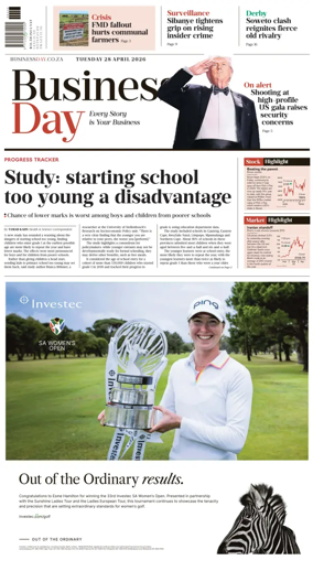 Cover of Business Day