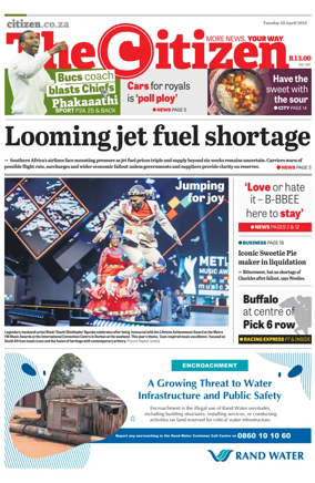 Cover of The Citizen (KZN)