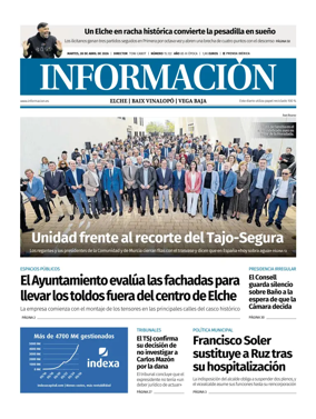 Cover of Diario Informacion (Elche y Vega Baja)