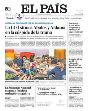 Cover of EL PAIS Catalunya