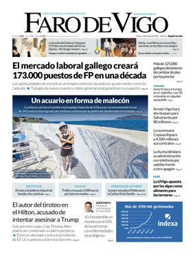 Cover of Faro de Vigo