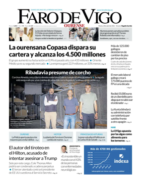Cover of Faro de Vigo (Ourense)