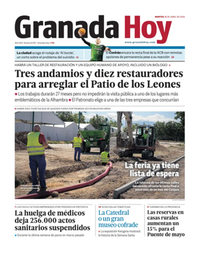 Cover of Granada Hoy