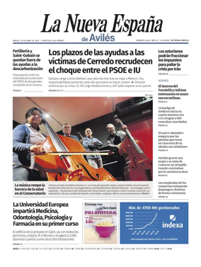 Cover of La Nueva Espana (Aviles)