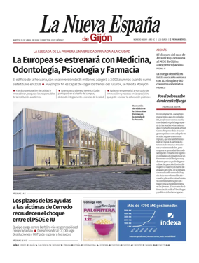 Cover of La Nueva Espana (Gijon)
