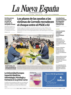 Cover of La Nueva Espana (Occidente)