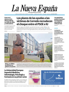 Cover of La Nueva Espana (Oviedo)