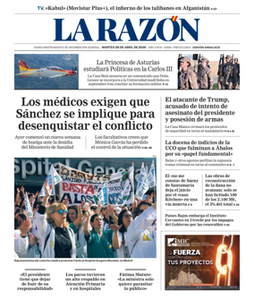 Cover of La Razon (Andalucia)