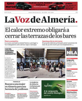 Cover of La Voz de Almeria