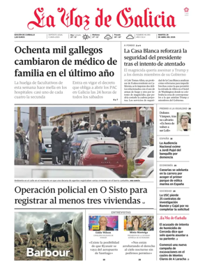 Cover of La Voz de Galicia (Carballo)