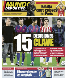 Cover of Mundo Deportivo (At. Madrid)
