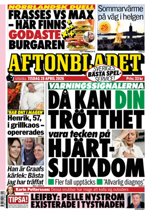 Cover of Aftonbladet
