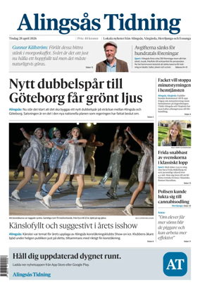 Cover of Alingsas Tidning