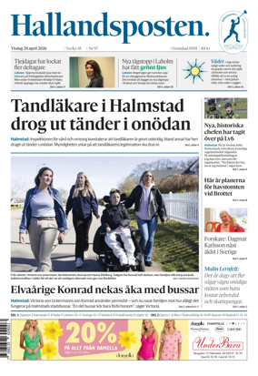 Cover of Hallandsposten