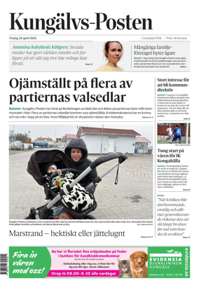 Cover of Kungalvs-Posten