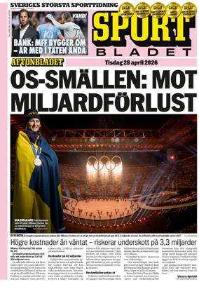 Cover of Sportbladet